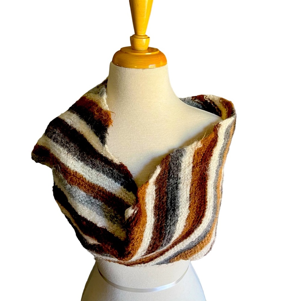 Hand Knit Cashmere Infinity Scarf